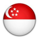 Drapeau Dollar Singapour SGD